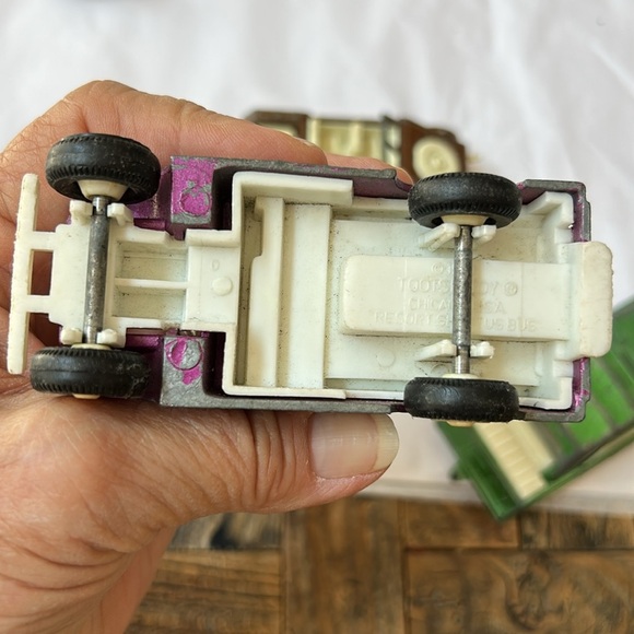 Lot of 9 Vintage 1970 Tootsie Toy Marx Metal Toy Cars - Picture 15 of 17